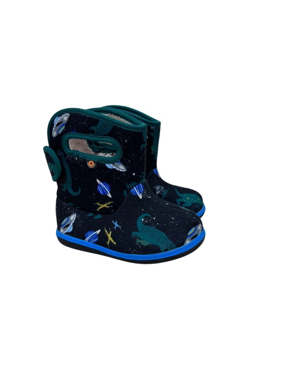 Baby Bogs II Jurassic Dino Waterproof Winter Rain Snow Boots Shoes Toddler sz 8